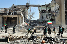 Iran War -- Bomb site in Terhan (March 4, 2026).jpg